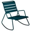 Rocking Chair FERMOB Monceau - Bleu Acapulco -Fermob Soldes Magasin rocking chair monceau fermob bleu acapulco 1