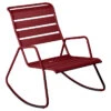 Rocking Chair FERMOB Monceau - Piment -Fermob Soldes Magasin rocking chair monceau fermob piment 1