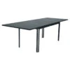 Table De Jardin 8 à 10 Personnes Avec Rallonge FERMOB Costa 160 / 240 X 90 Cm - Gris Orage -Fermob Soldes Magasin table costa 160 240 gris orage