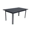 Table De Jardin 6 Personnes FERMOB Costa 160 X 80 Cm - Carbone -Fermob Soldes Magasin table costa 160 carbone