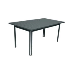 Table De Jardin 6 Personnes FERMOB Costa 160 X 80 Cm - Gris Orage